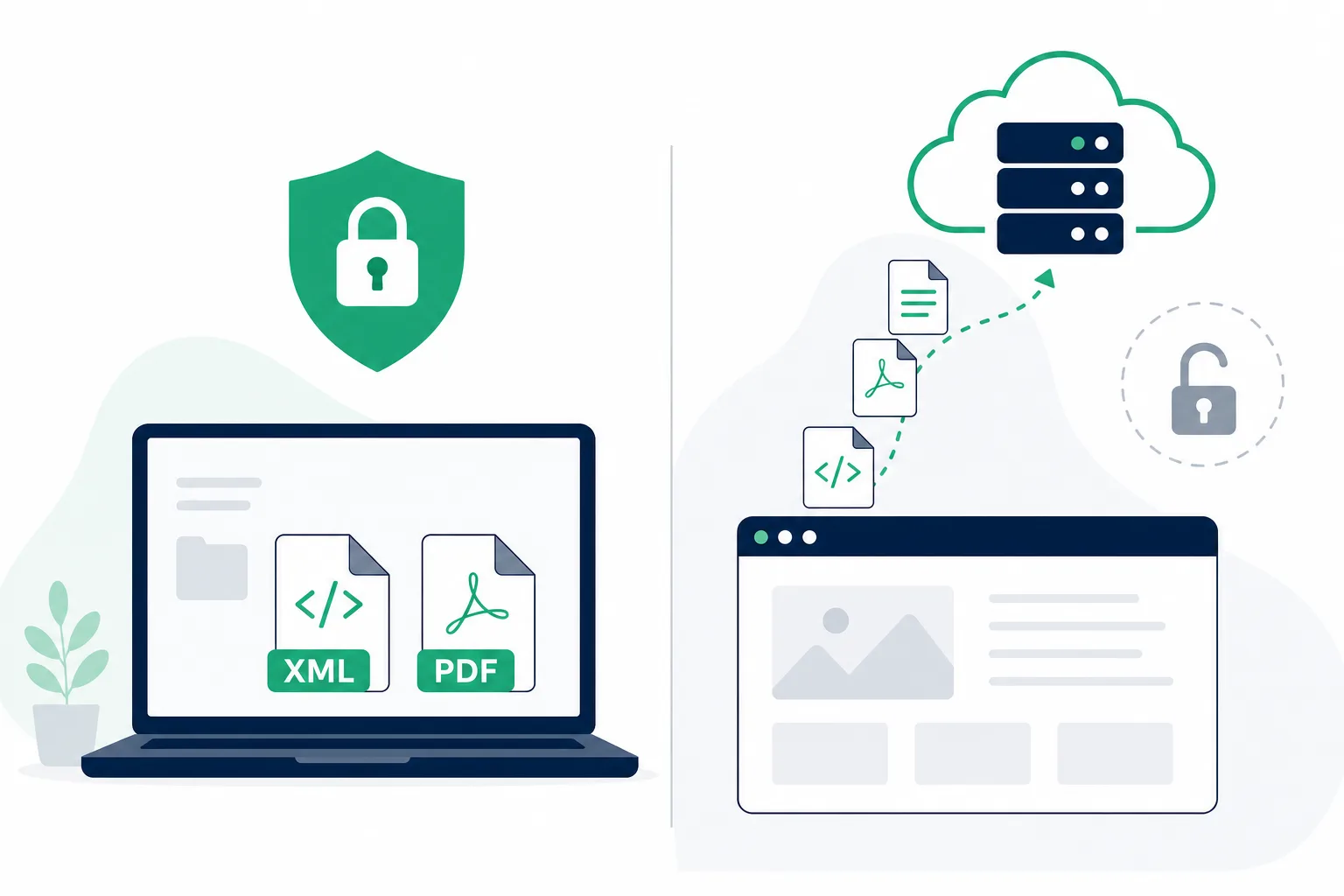 Software desktop vs sistema web para notas fiscais